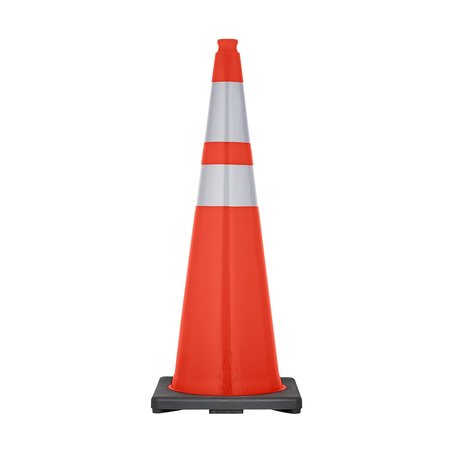 XPOSE SAFETY Traffic Cone, PVC, 36" H, Orange OTC36-64-1-X